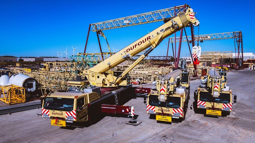 The Dufour Group puts three new Demag AC 250-5 cranes into operation